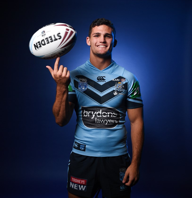 NSW halfback Nathan Cleary.