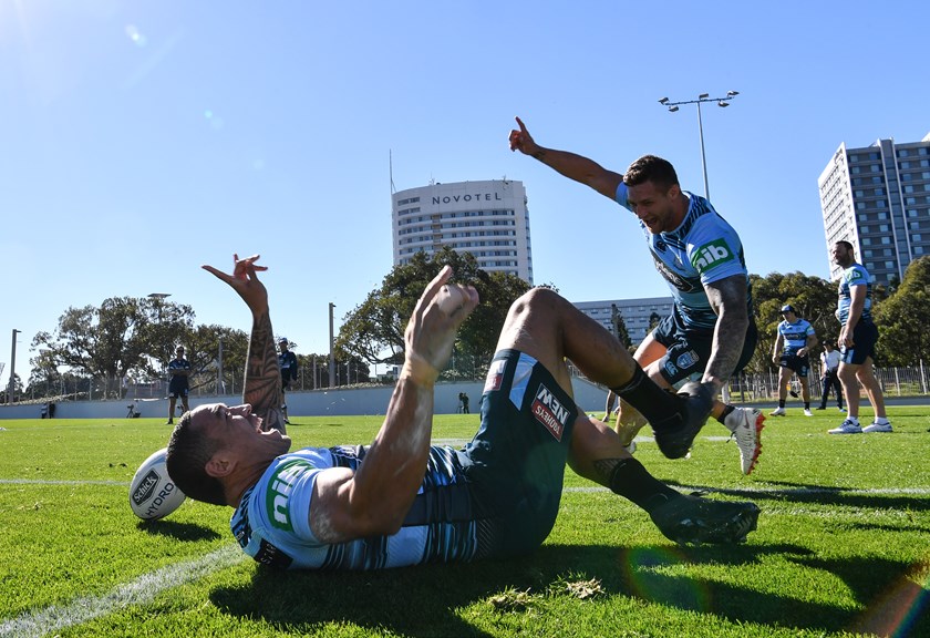 Blues forward Tyson Frizell.