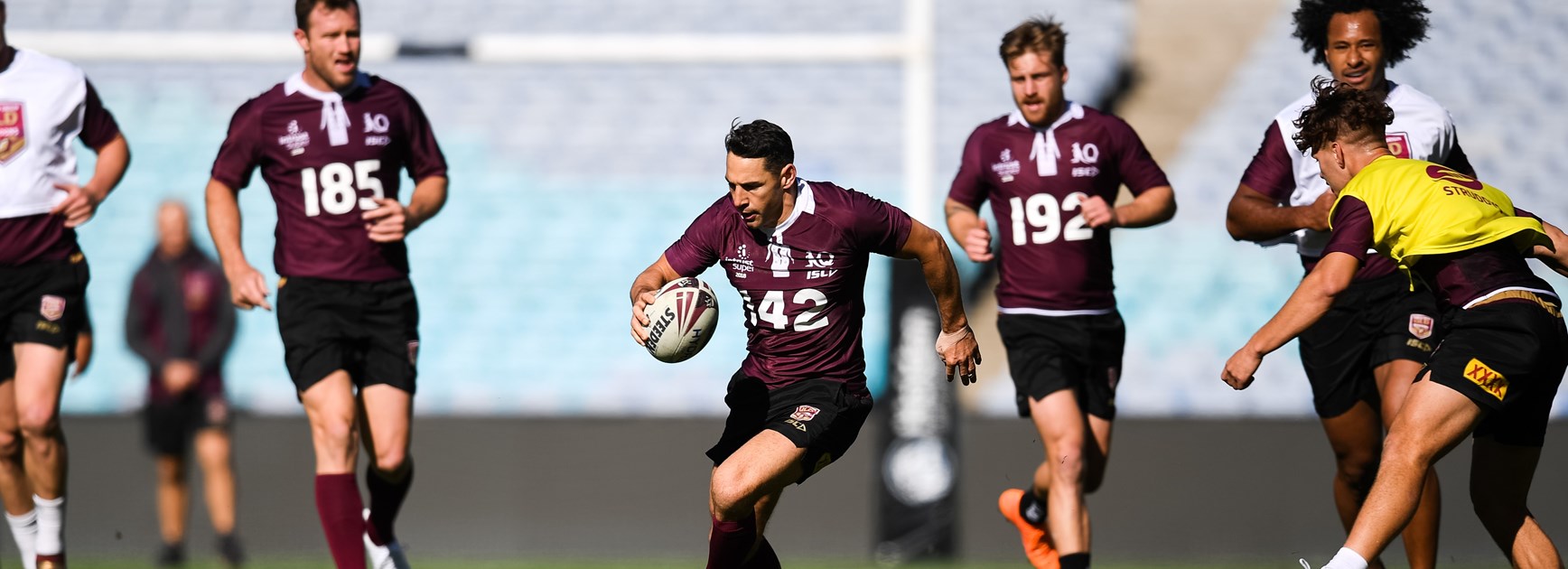 Queensland fullback Billy Slater.