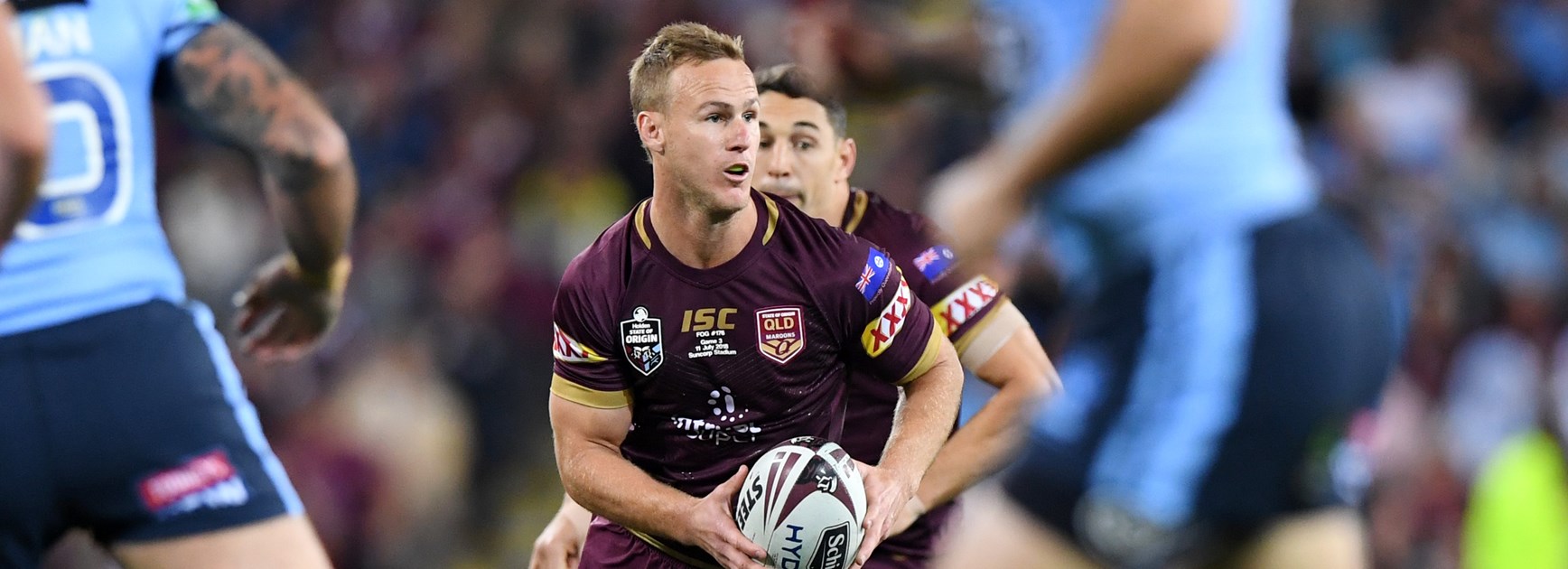 Queensland halfback Daly Cherry-Evans.