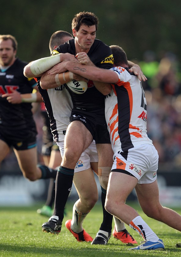 New Panthers coach Cameron Ciraldo during his playing days with the club.