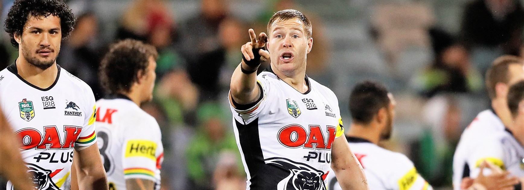 Panthers prop Trent Merrin.