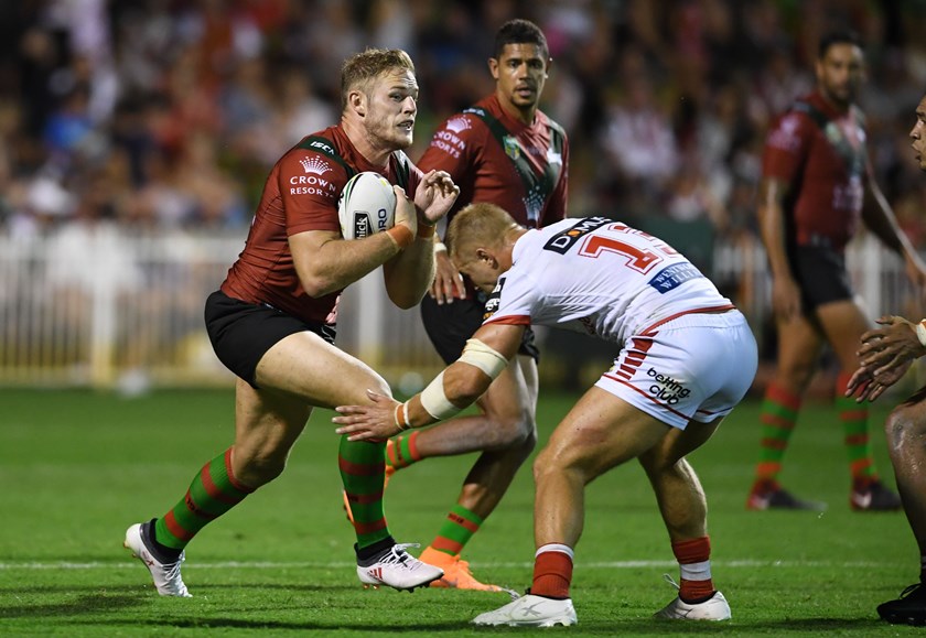 Rabbitohs prop Tom Burgess.