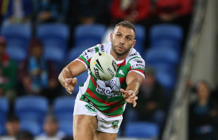 Robbie Farah playing for South Sydney in 2018.