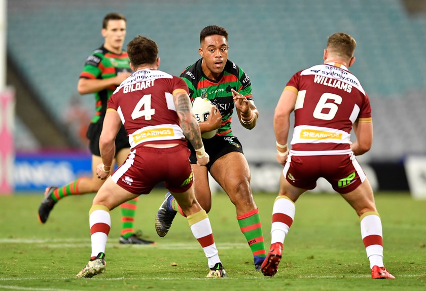 Rabbitohs forward Junior Tatola.