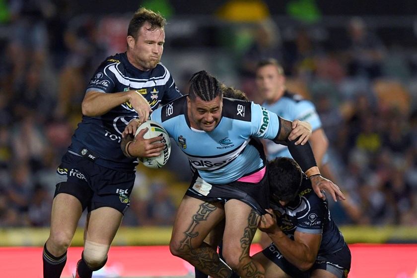 Sharks prop Andrew Fifita.