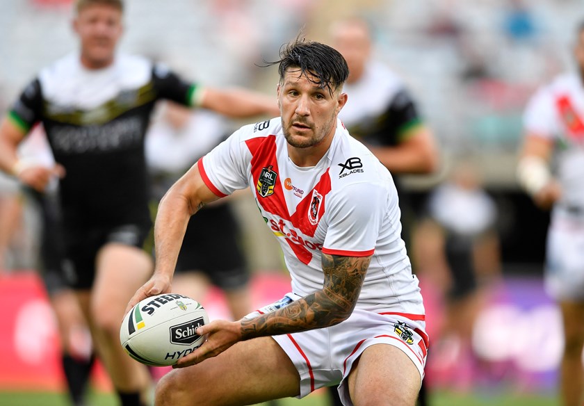 Dragons five-eighth Gareth Widdop.