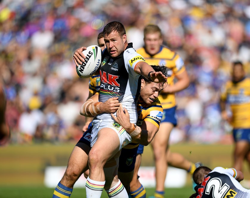 Penrith forward Trent Merrin.