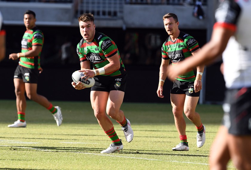 Rabbitohs back-rower Angus Crichton.