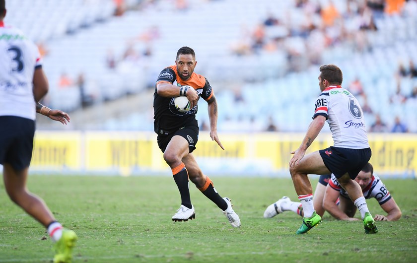 Tigers five-eighth Benji Marshall.