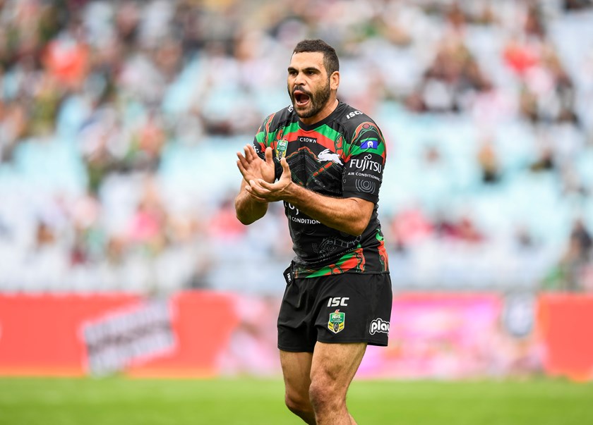 Souths skipper Greg Inglis.