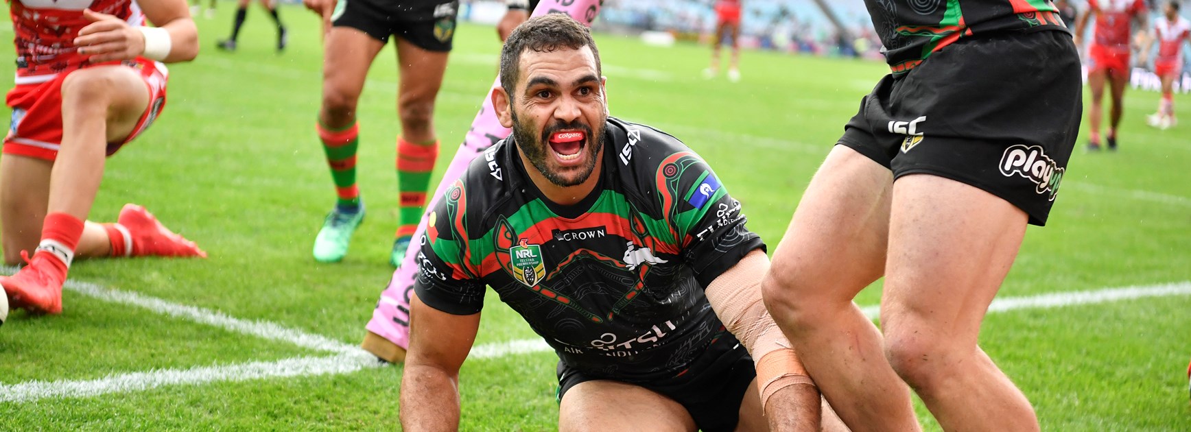 Rabbitohs captain Greg Inglis.