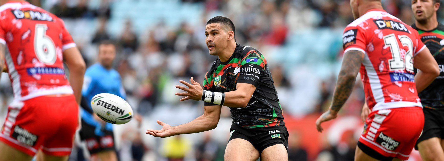 Rabbitohs five-eighth Cody Walker.