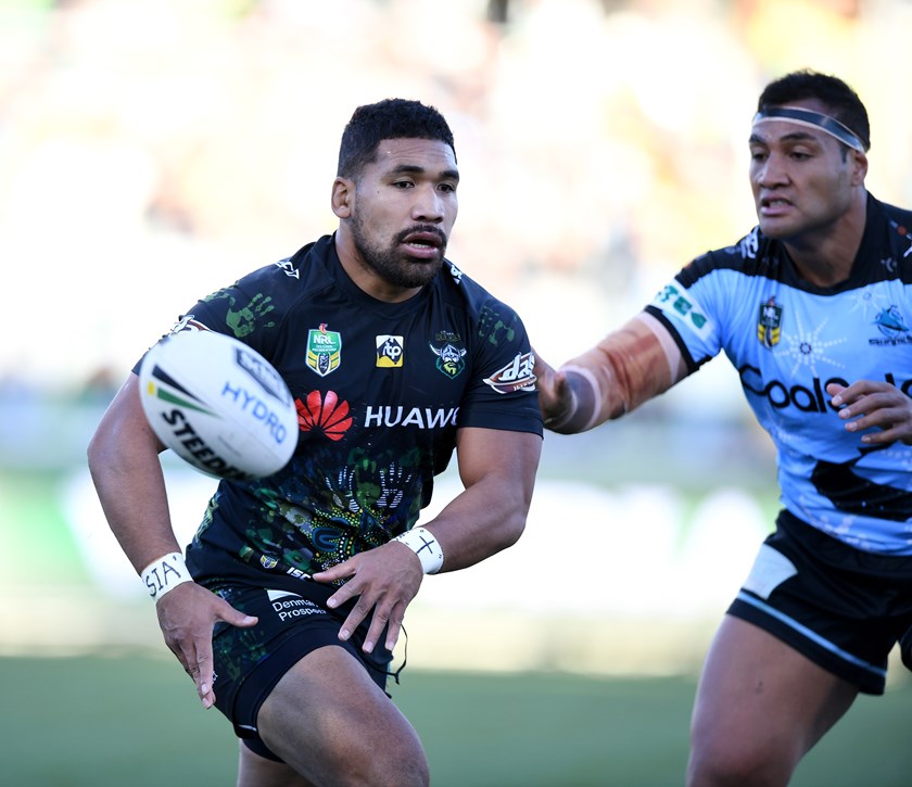 Raiders hooker Saliva Havili.