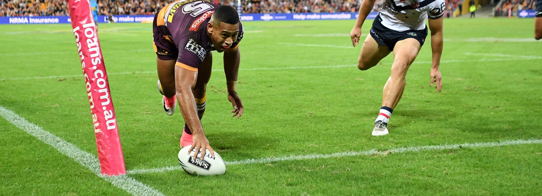 Broncos winger Jamayne Isaako