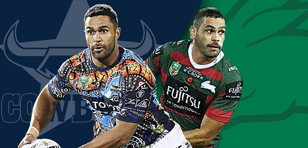 Cowboys v Rabbitohs: Green sticks solid; Souths unchanged