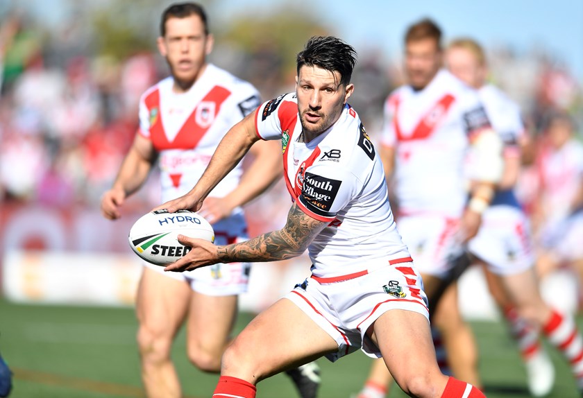 Dragons five-eighth Gareth Widdop.