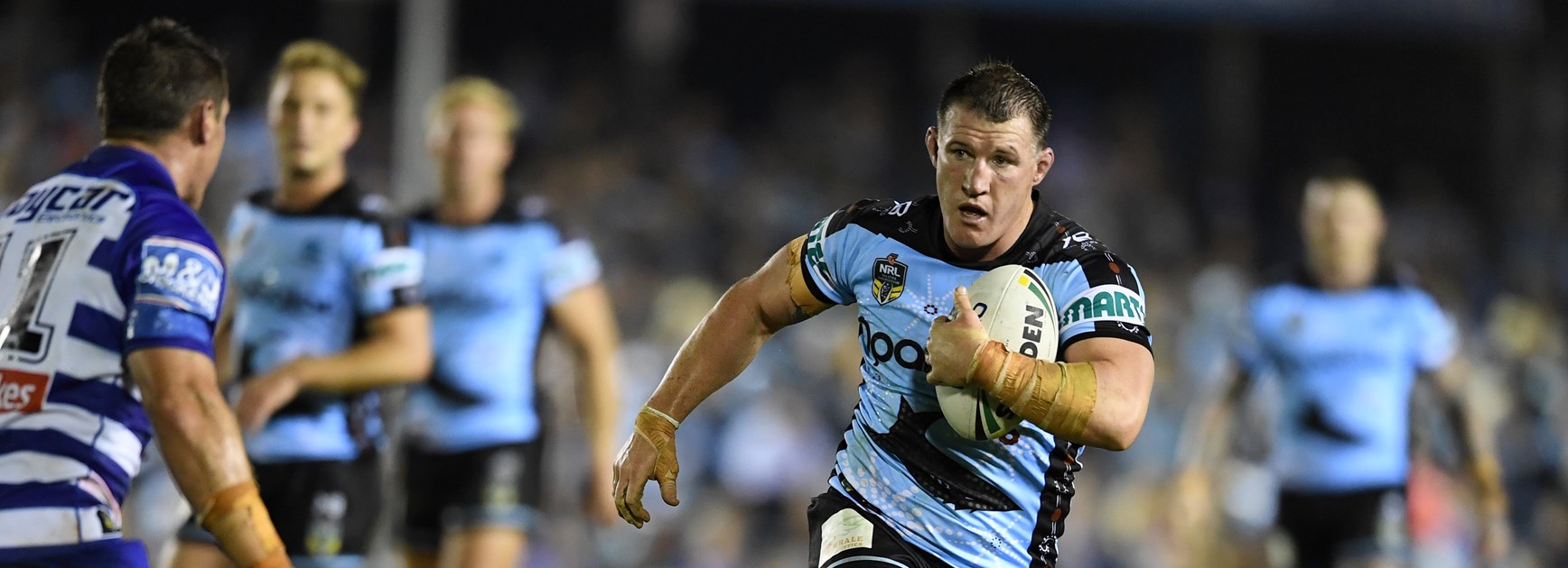 Sharks forward Paul Gallen.