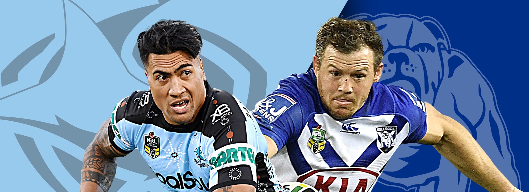 Sharks v Bulldogs: Gallen, Dugan in; Canterbury's late switch