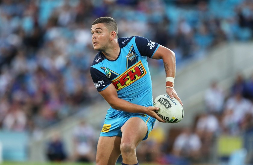 Titans halfback Ash Taylor.