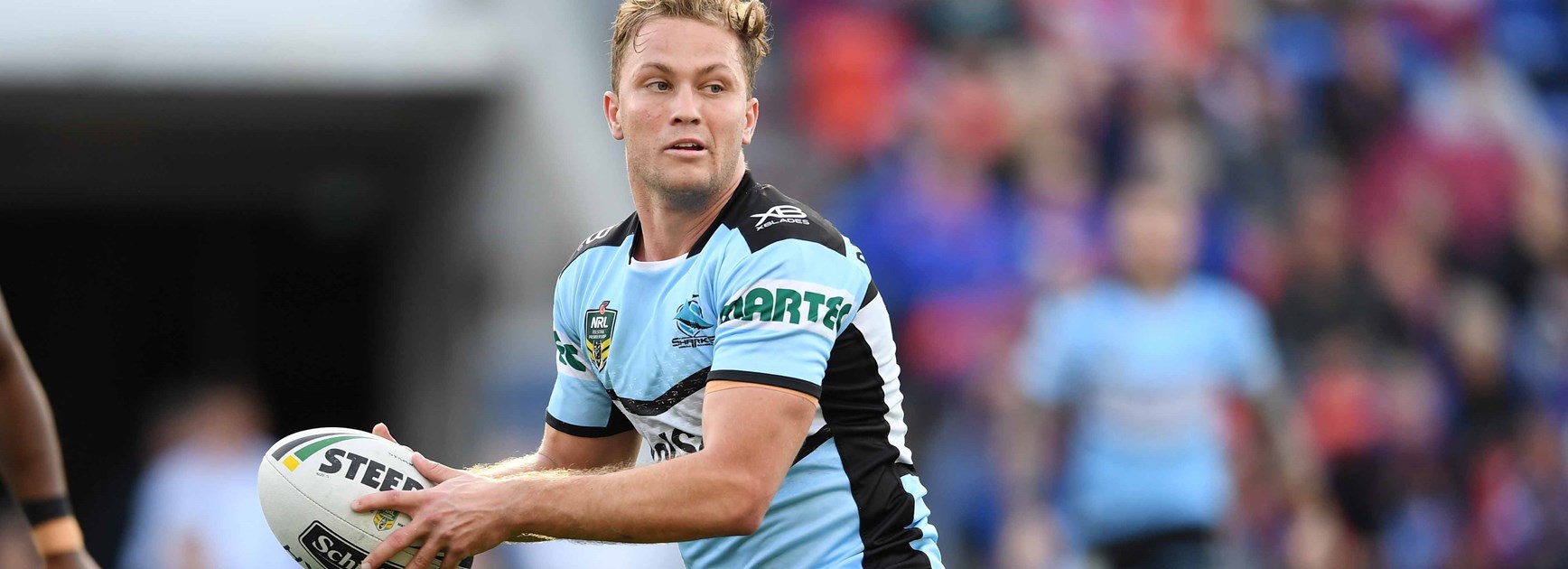 Sharks five-eighth Matt Moylan.