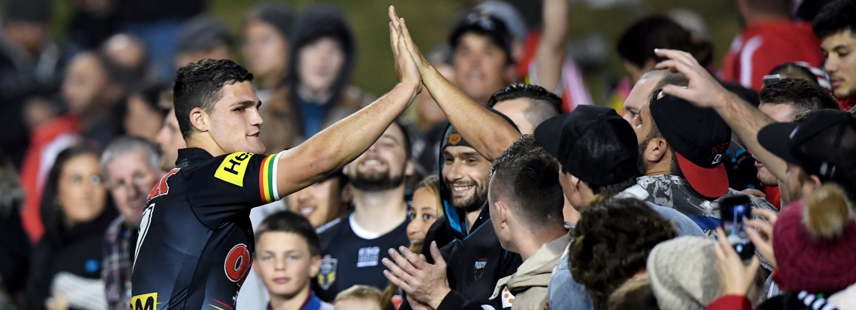 Penrith halfback Nathan Cleary.