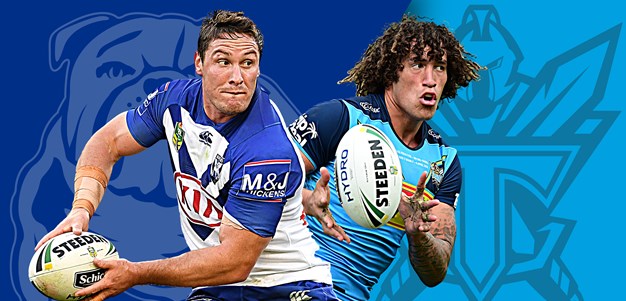 Bulldogs v Titans: Morris out, Klemmer to bench; Titans 1-17