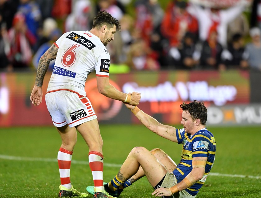 Gareth Widdop and Clint Gutherson.