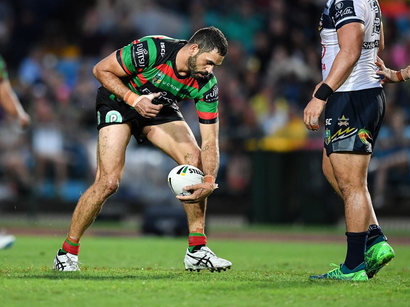 Greg Inglis suffered a broken thumb on Sunday.