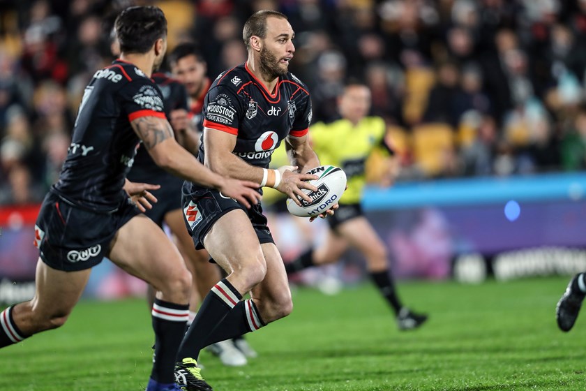 Warriors forward Simon Mannering.