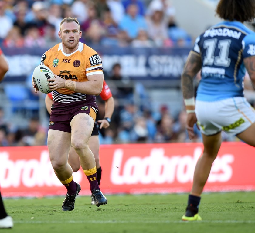 Brisbane prop Matt Lodge.