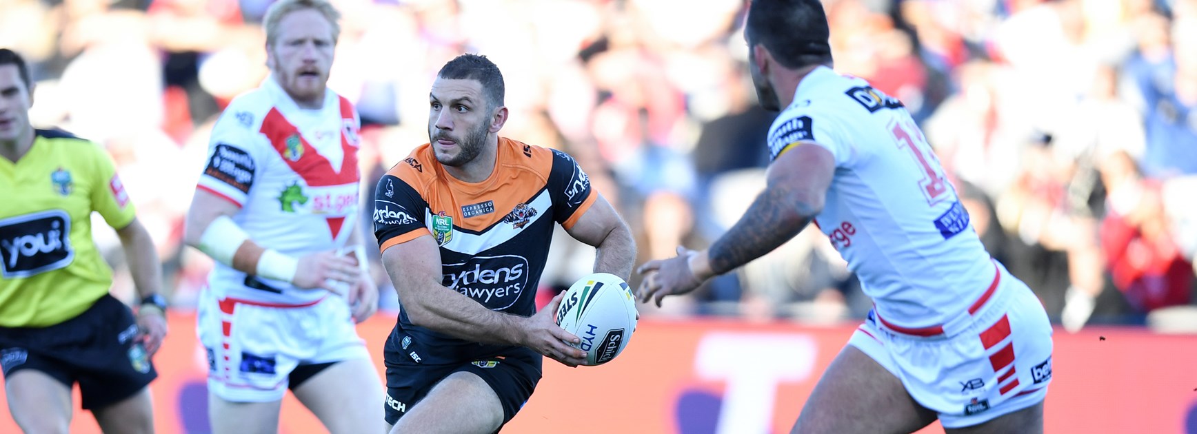 Wests Tigers hooker Robbie Farah.