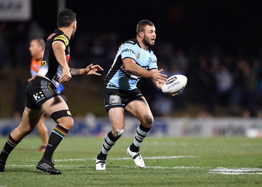 Sharks back-rower Wade Graham.