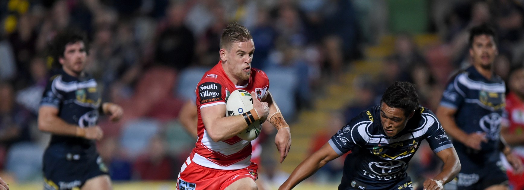 Dragons fullback Matt Dufty.