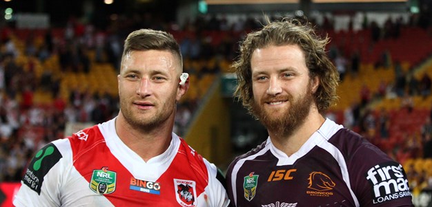 Korbin Sims to reunite with Tariq as Dragons sign Broncos prop