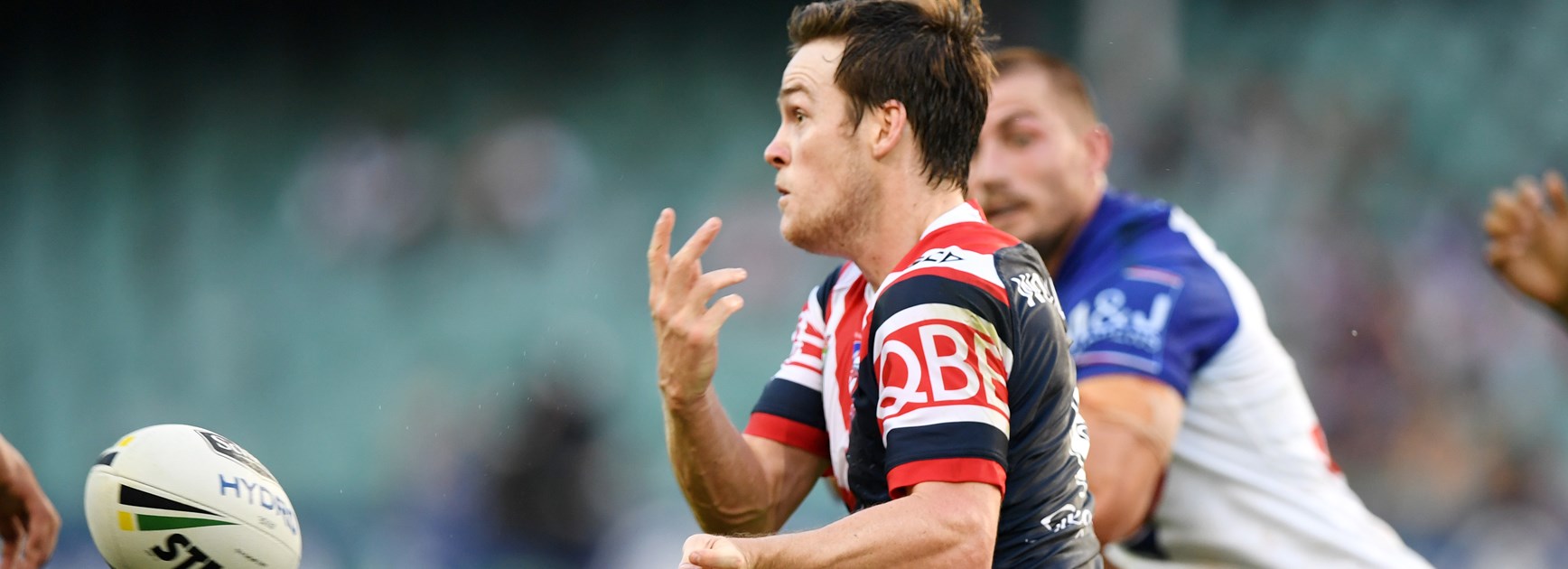 Roosters five-eighth Luke Keary.