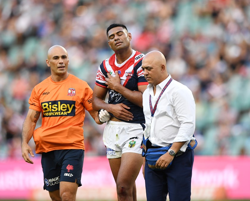 Roosters winger Daniel Tupou.