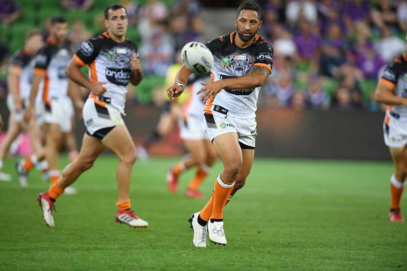 Tigers five-eighth Benji Marshall.