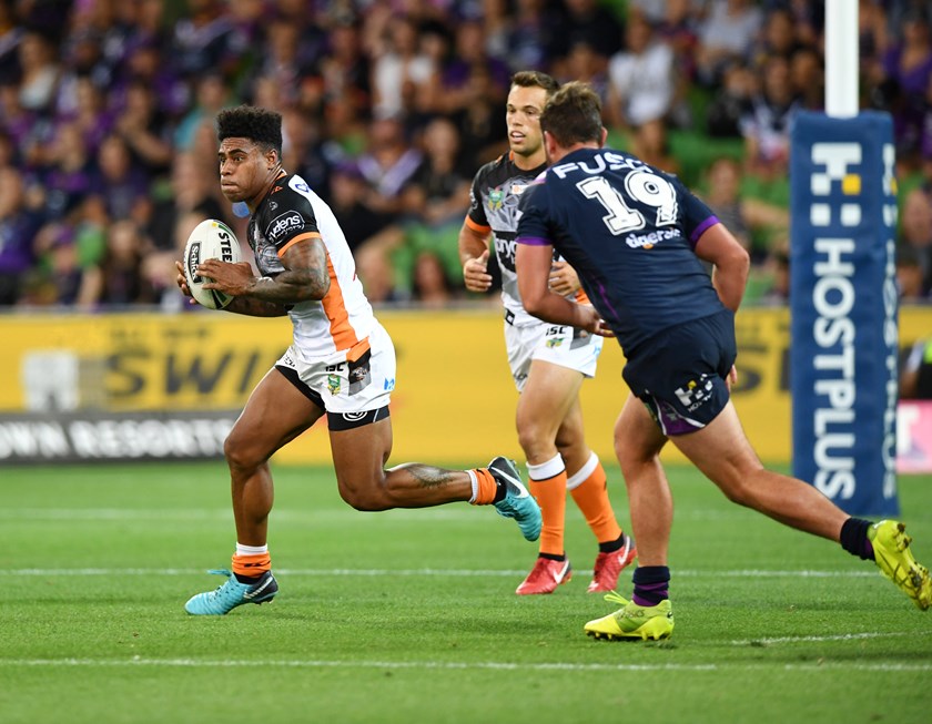 Tigers centre Kevin Naiqama.