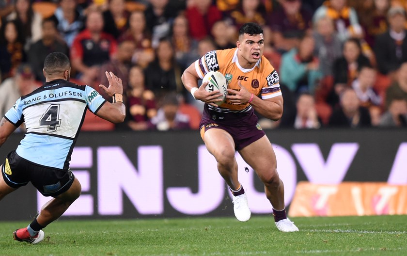 Brisbane forward David Fifita.