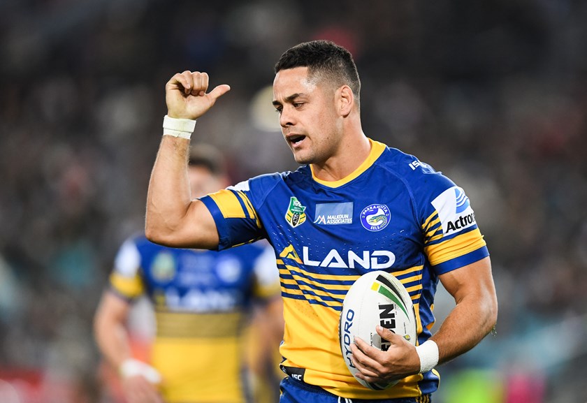 Eels winger Jarryd Hayne.