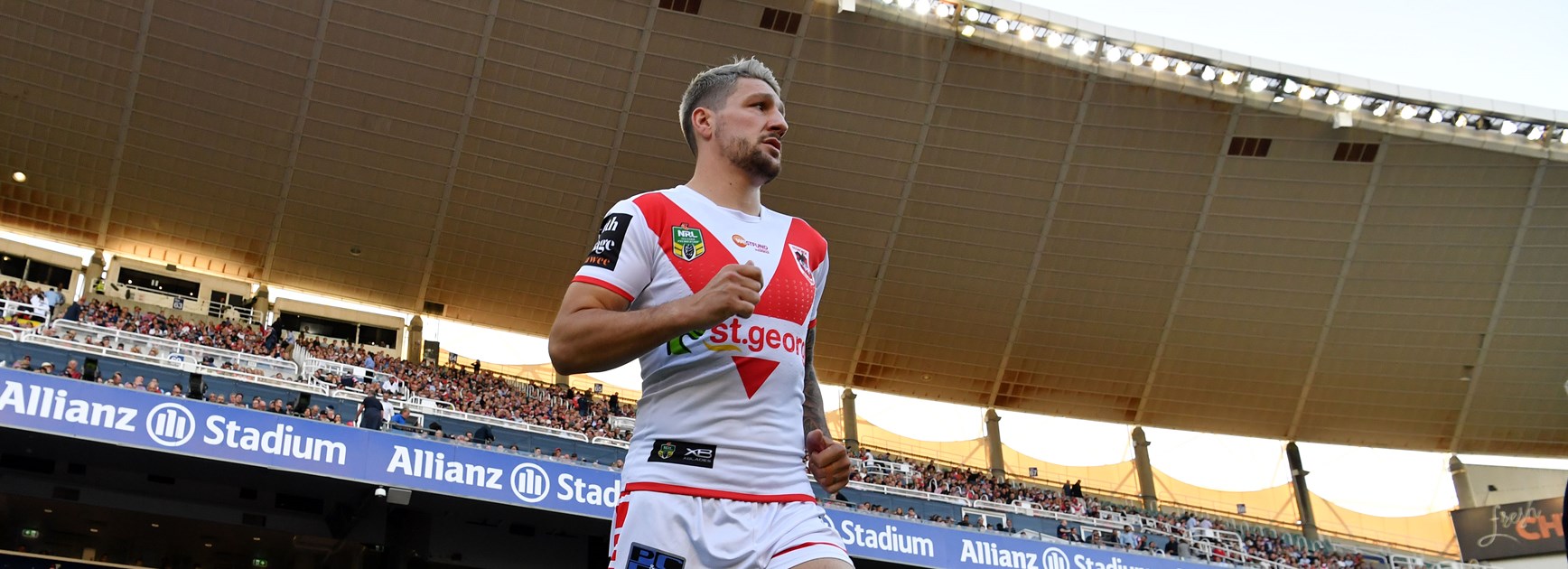 Dragons five-eighth Gareth Widdop.