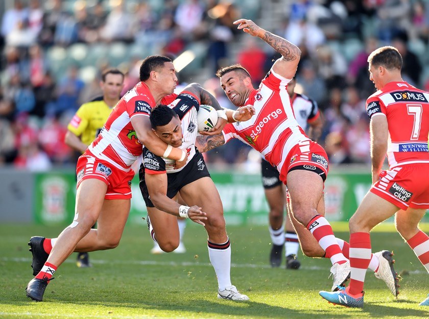 Warriors winger Ken Maumalo.