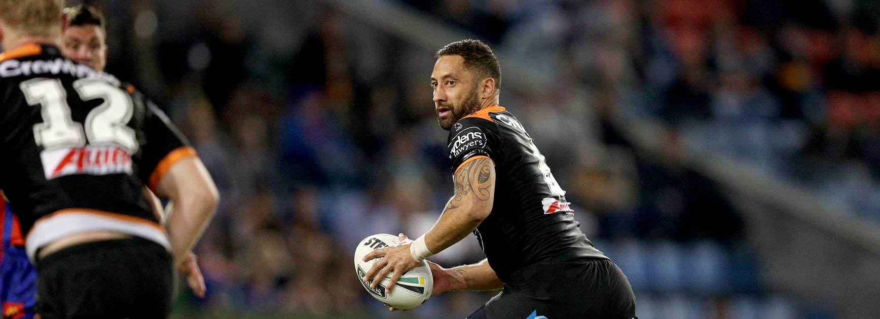 Wests Tigers half Benji Marshall.