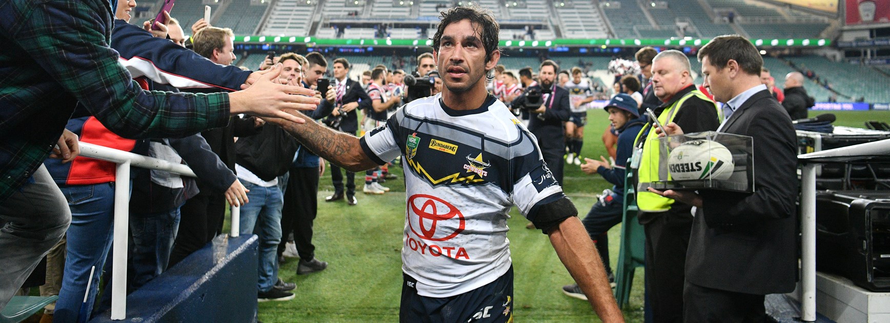 Cowboys champion Johnathan Thurston.