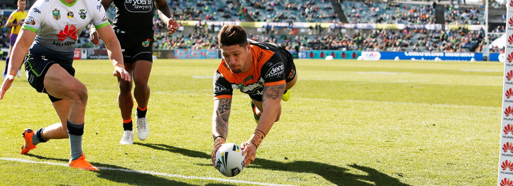 Wests Tigers winger Malakai Watene-Zelezniak.