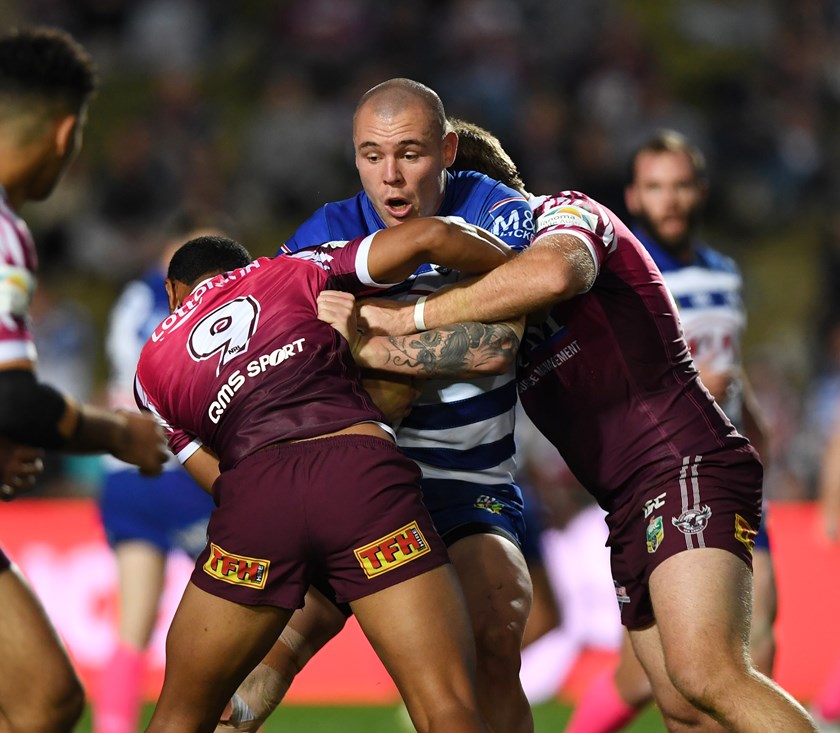 Bulldogs prop David Klemmer.