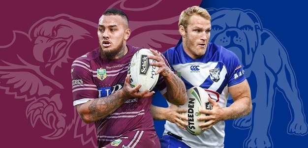 Sea Eagles v Bulldogs: Klemmer, Marshall-King back but Lewis out