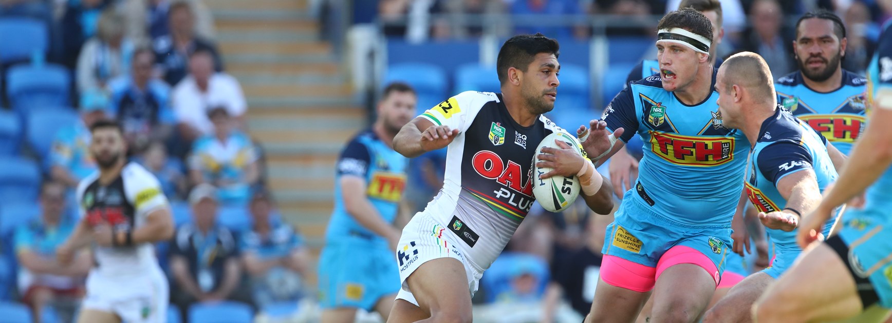 Panthers fullback Tyrone Peachey.