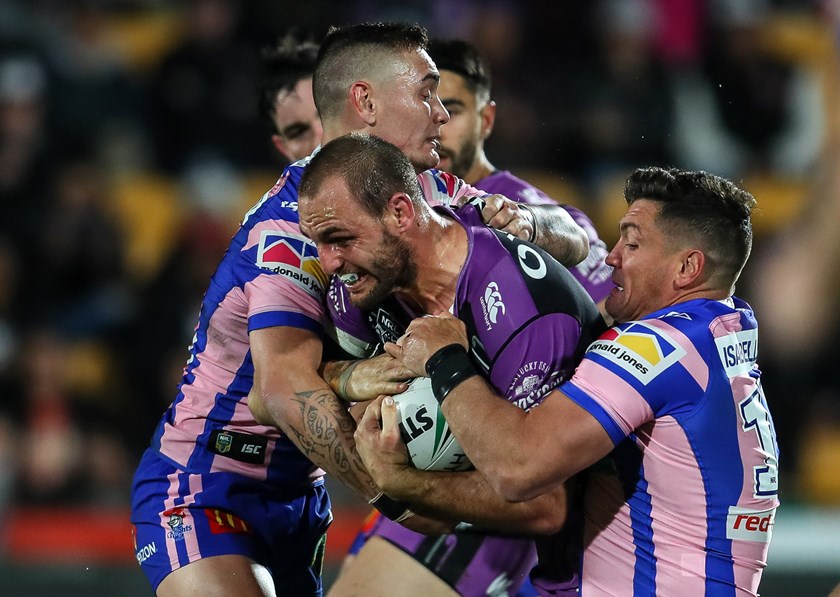 Warriors lock Simon Mannering.